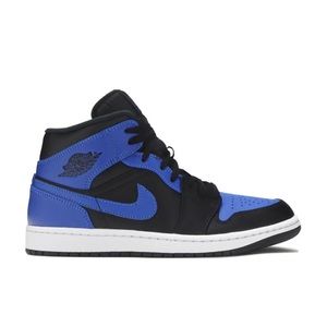 Jordan 1 Mid Hyper Royal Authentic